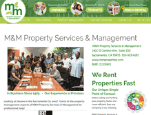 Tablet Screenshot of mmproperties.com